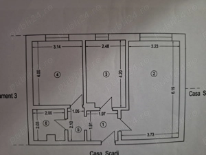 Apartament 2 camere   54 mp + boxă 9 mp   Ultra Central - imagine 2