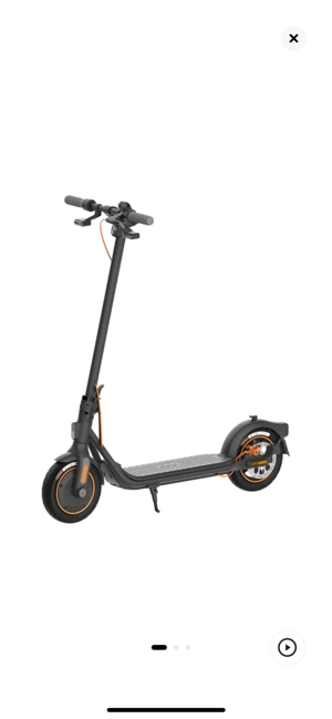 Trotinetă electrică Ninebot Segaway F40I, max 25 km h, autonomie 40 km