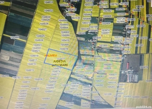 vând teren intravilan 1,10 ha