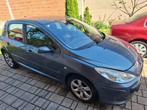 Peugeot 307   1.6 HDi, motor refăcut complet, consum mic - imagine 6