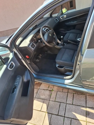 Peugeot 307   1.6 HDi, motor refăcut complet, consum mic - imagine 9