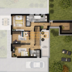 Vila in ansamblu exclusivist, acces la piscină și facilități premium - imagine 11