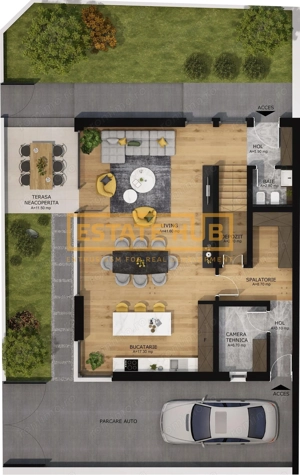 Vila in ansamblu exclusivist, acces la piscină și facilități premium - imagine 10