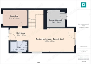 Duplex ultrafinisat cu 3 camere, 3 băi în Pișchia - imagine 12