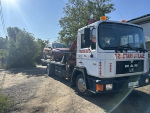 Camion Man cu macara platfotma hidraulica si furculita - imagine 4