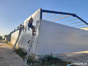 vând hală metalică de pe stoc la preț de producător  - imagine 5