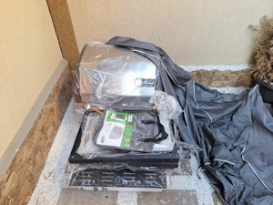 Gratar pe gaz argintiu, Landmann Triton 3.1 Max, 4 arzatoare, 14 kW - imagine 2