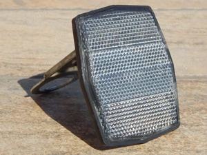 Catadioptru fata bicicleta + suport prindere Sate-Lite 700 fabric SUA