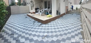 Montaj pavele curți, parcări, trotuare, alei, garaje, construcții