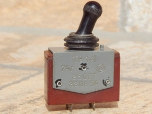 Comutator general electric 220V cu 2 pozitii fabricat URSS 1974