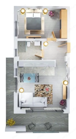 UP Boutique - Pipera Voluntari - APARTAMENT 2 CAMERE finisaje LUX