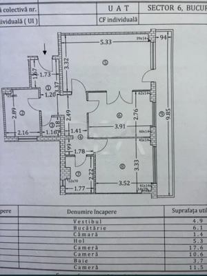 3 Camere Decomandat Drumul Taberei-Raul Doamnei. - imagine 5