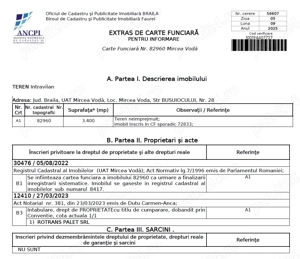 Jud. Braila, UAT Mircea Vodă, Loc. Mircea Voda, Str BUSUIOCULUI, Nr. 28