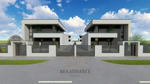 Vila 5 Camere 3 Bai 145mp Utili 450mp Teren | Proiect Modern - Panouri