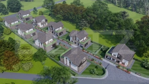 Ansamblu rezidential de 7 case individuale, zona rezidentiala Moara - imagine 2 Ansamblu rezidential de 7 case individuale, zona rezidentiala Moara - imagine 2