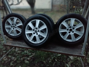 Jante mașina +cauciucuri iarna - imagine 4