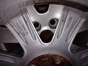 Jante mașina +cauciucuri iarna - imagine 5