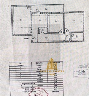 Spre Vânzare apartament cu 3 camere - 72 m.p - Nicolina, Iași - imagine 11
