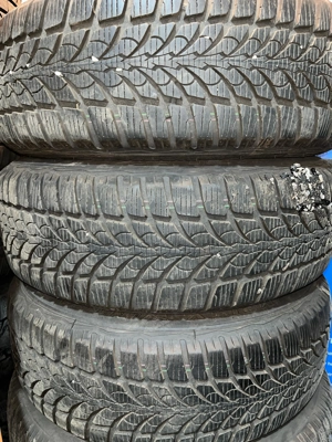 4 jante aliaj BORBET cu anvelope iarna  - imagine 3