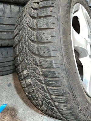 4 jante aliaj BORBET cu anvelope iarna  - imagine 4