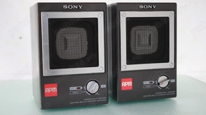 Mini boxe active pasive Sony APM-007AV(Japonia,1986).