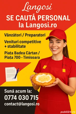 Angajam personal Langosi.ro