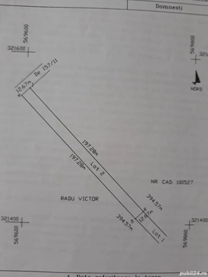Vand teren Domnesti-Țegheș 