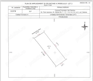 Teren de vanzare-Frumusani,la doar 7 minute de inelul de autostrada si centura Bucuresti   - imagine 2