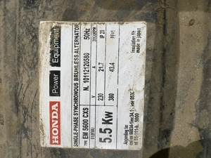 Generator Honda 5,5KW - imagine 5