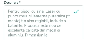 Sistem ochire cu laser și lanterna  - imagine 3