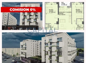 Apartament de vanzare, 3 camere, ansamblu rezidential modern, comision 0%