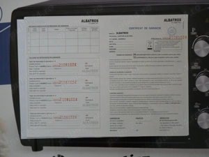 Cuptor electric cu convecție albatros. - imagine 5