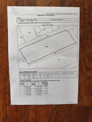 Vand teren Pielesti 1201mp