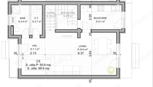 Duplex in Braytim. Langa Musicescu. COMISION 0%. 2 locuri de parcare - imagine 16