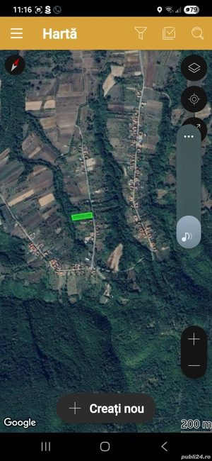 Vand teren intravilan 3600  mp  in localitatea Botinesti,comuna Barna, judetul Timis. 