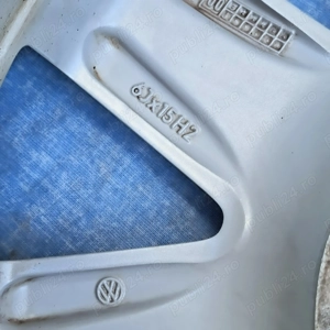 Vând set roți aluminiu R15 VW 4x100 - Polo Up! Polo 4 Citigo Mii - imagine 6