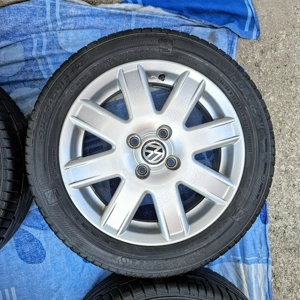 Vând set roți aluminiu R15 VW 4x100 - Polo Up! Polo 4 Citigo Mii - imagine 3