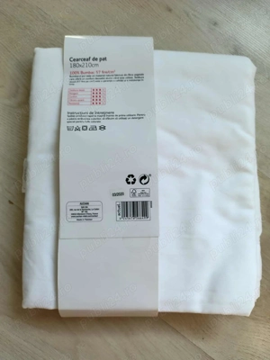New cover sheets, Cearceaf de pat 180x210cm - imagine 2