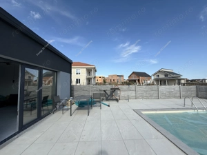 Vila moderna cu structura metalica, tehnologie NZEB si piscina | Giarmata