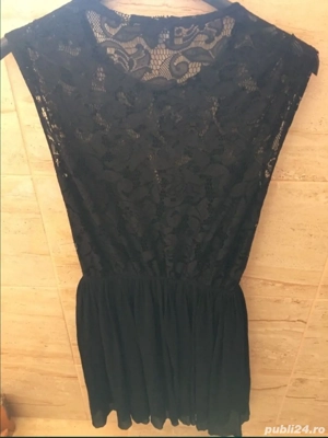 Rochie scurta eleganta dantelata mărimea: 36 S