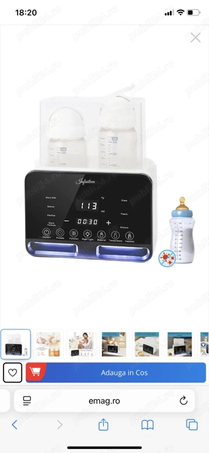 Sterilizator  incalzitor biberoane