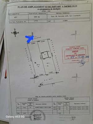 Teren intravilan 500 mp