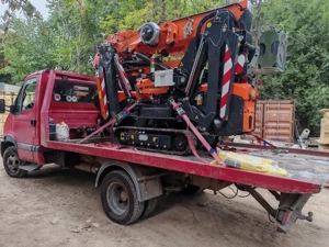 Mini macara Spider sticla, geamuri, constructii - imagine 4