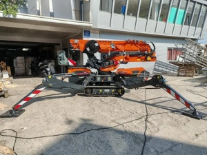 Mini macara Spider sticla, geamuri, constructii - imagine 5