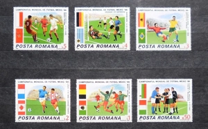 Timbre  Turneul final al C.M. Fotbal Mexic  - 1986