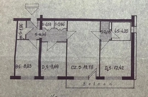 Piata Gorjului, Metrou, 3 camere, 2 bai, monolit 1984, 76m, Militari - imagine 10