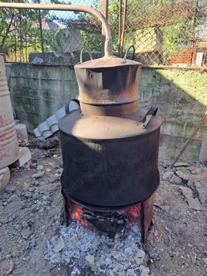 Cazan tuica din arama de capacitate 80 litri