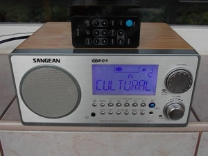 Radio SANGEAN WR-2 stationar FM AM,RDS,telecomanda,ca nou