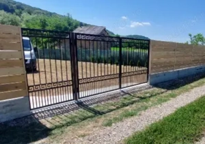 Porti metalice auto si pietonale