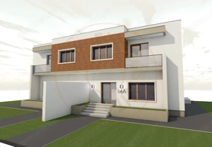 Casă Duplex La Cheie - Finisaje Personalizabile - Teren de 300 mp - imagine 2